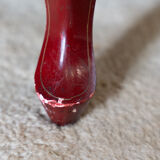 Lacquer coffee table 1960 China red background character decoration