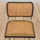 Early production black Cesca chair by Marcel Breuer, Italy 1960s