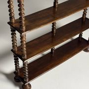 Bobbin bookcase / French antique bookshelf