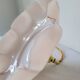 Suspension en opaline rose