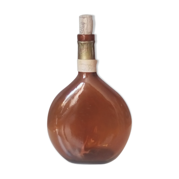 Carafe ambré vintage