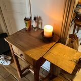 Small living room or kitchen cabinet with hidden shelf
