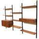 Console murale vintage Poul Cadovius Royal System