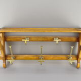 Vintage wooden coat rack