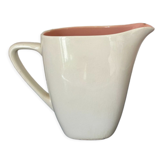 Pichet rose et beige Villeroy & Boch vintage