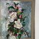 Original Oil on Canvas – “Flower Still Life” By M. Hellberg