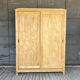 Raw wood wardrobe