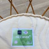 Vintage rattan cradle