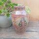 Berber terracotta vase, Moroccan craftsmanship, vintage 1980