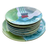 Assiettes & plat dessert