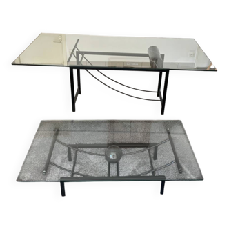 Table design métal