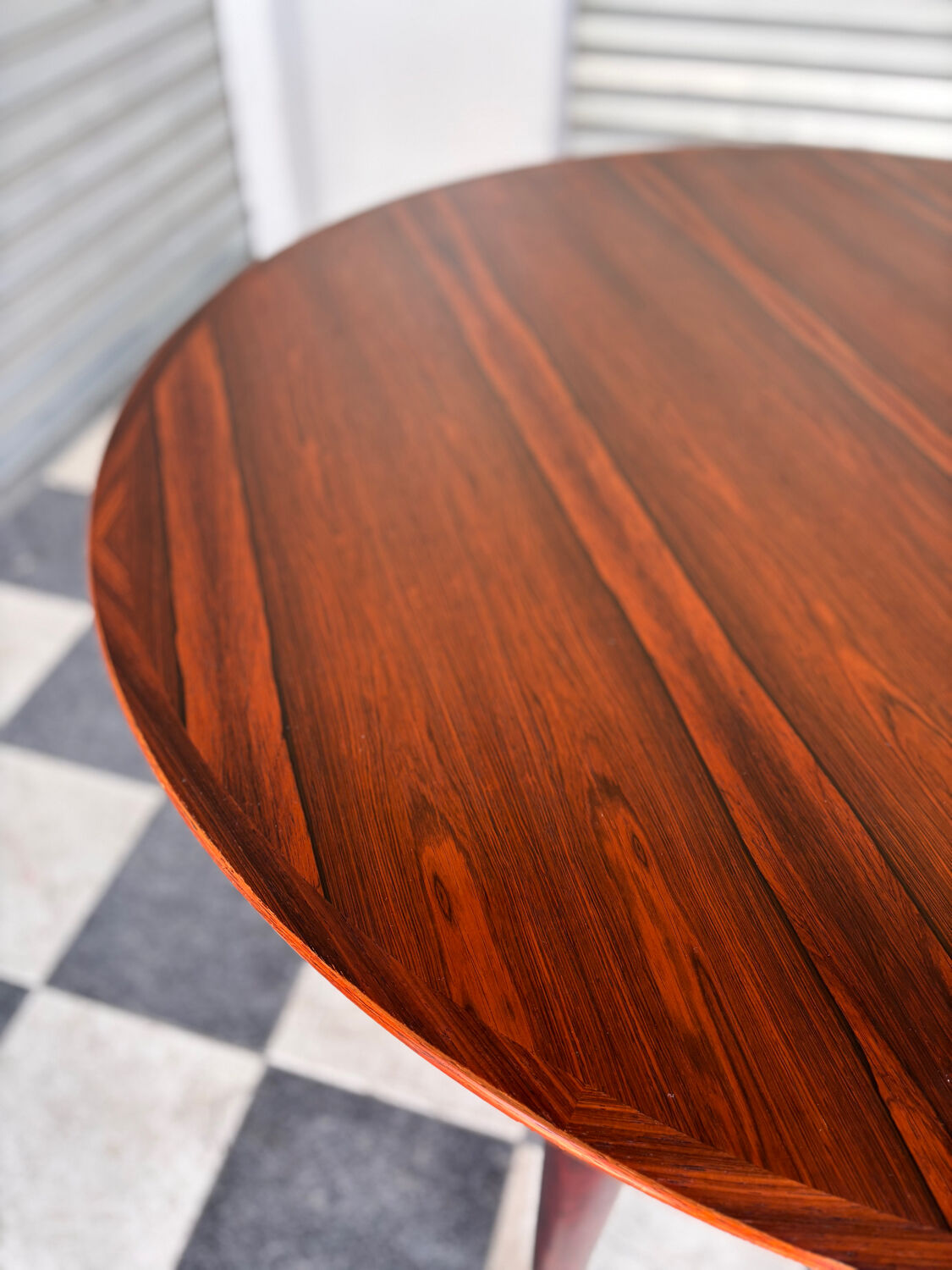 Table Arne Vodder en palissandre