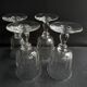 4 Verres Baccarat service Chaulnes - XIXème