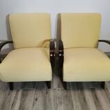 Armchairs by Jindrich Halabala, 1940s, Set of 2