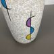 Super Colorful Fat Lava Pottery "575 25" Vase by Bay Ceramics, Germany, 1950s