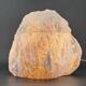 Large brutalist table lamp - alabaster - 1970s - vintage - made in Italy