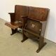 Vintage Two-Seat Cinema Bench from Ton 1950s