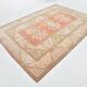 Tapis persan crème pêche 6x9, 195x275 cm