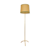 Lampadaire tripode laiton années 50