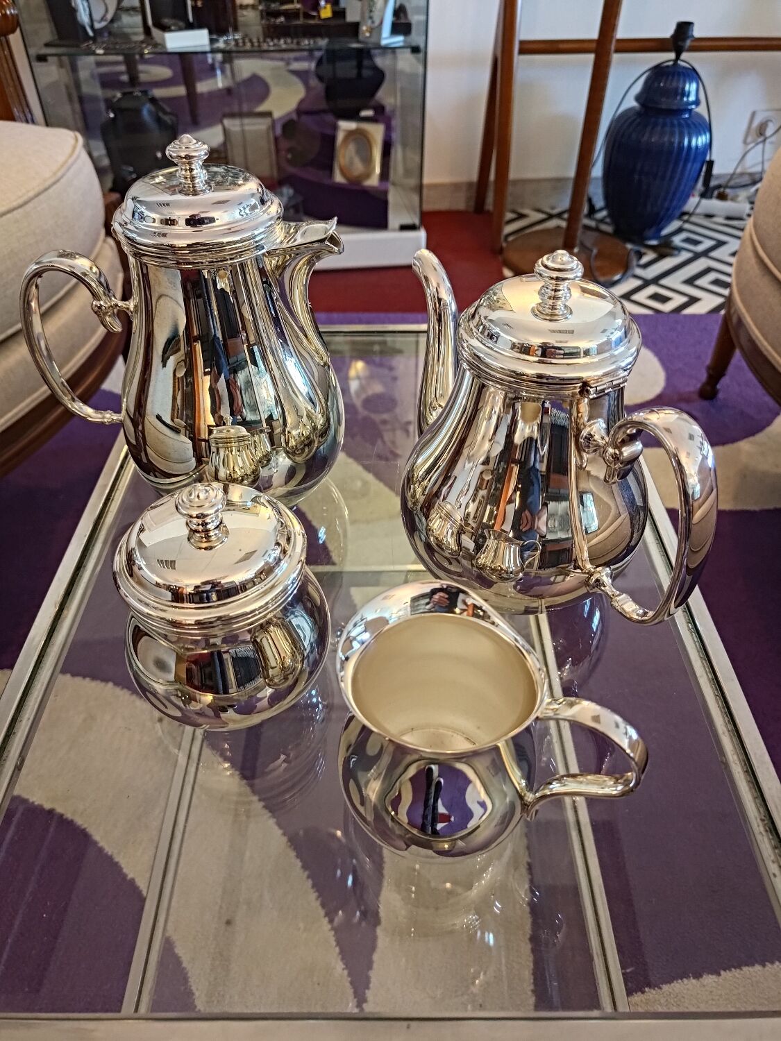 Christofle tea and coffee set