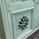 Buffet in painted and patinated mahogany wood dating from the late nineteenth century