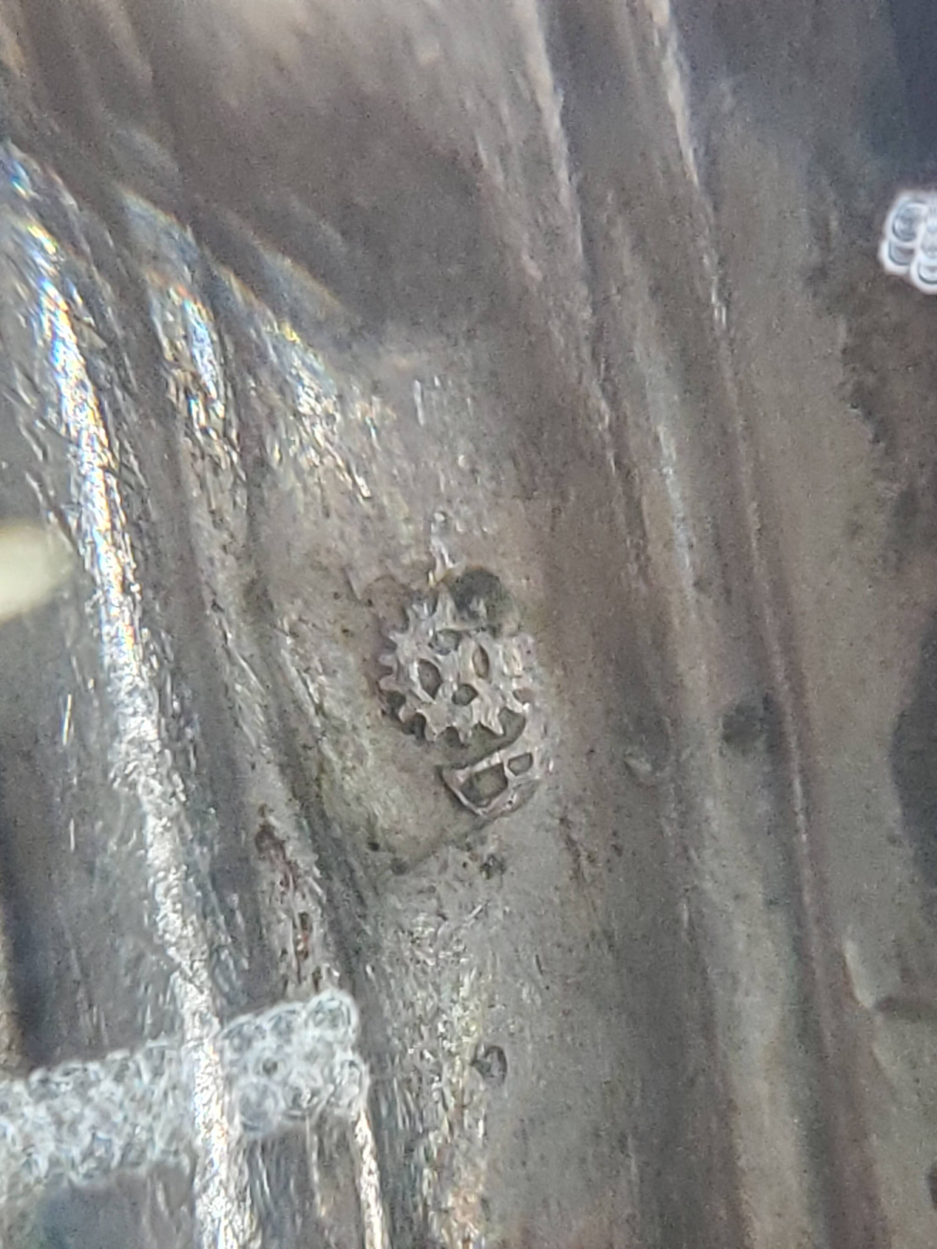 Silver-plated service fork