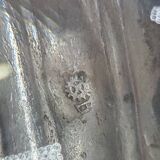 Silver-plated service fork