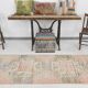 3x13 Pale Red Turkish Vintage Runner Rug, 87x400Cm SK 20299