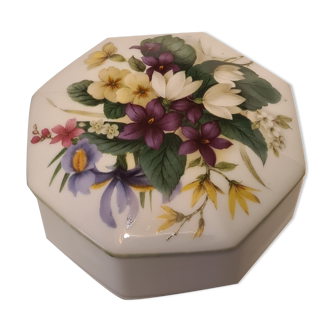 CNP porcelain candy maker France floral decoration