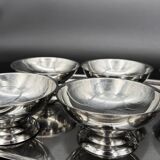 Set of 6 bowls on a tray, mid-century 1960s design