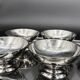 Set of 6 bowls on a tray, mid-century 1960s design