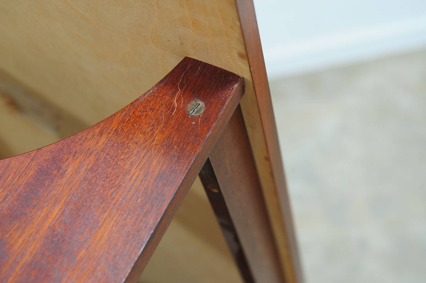 Mid century modern mahogany Coffee Table, 1970´s, Soviet Union