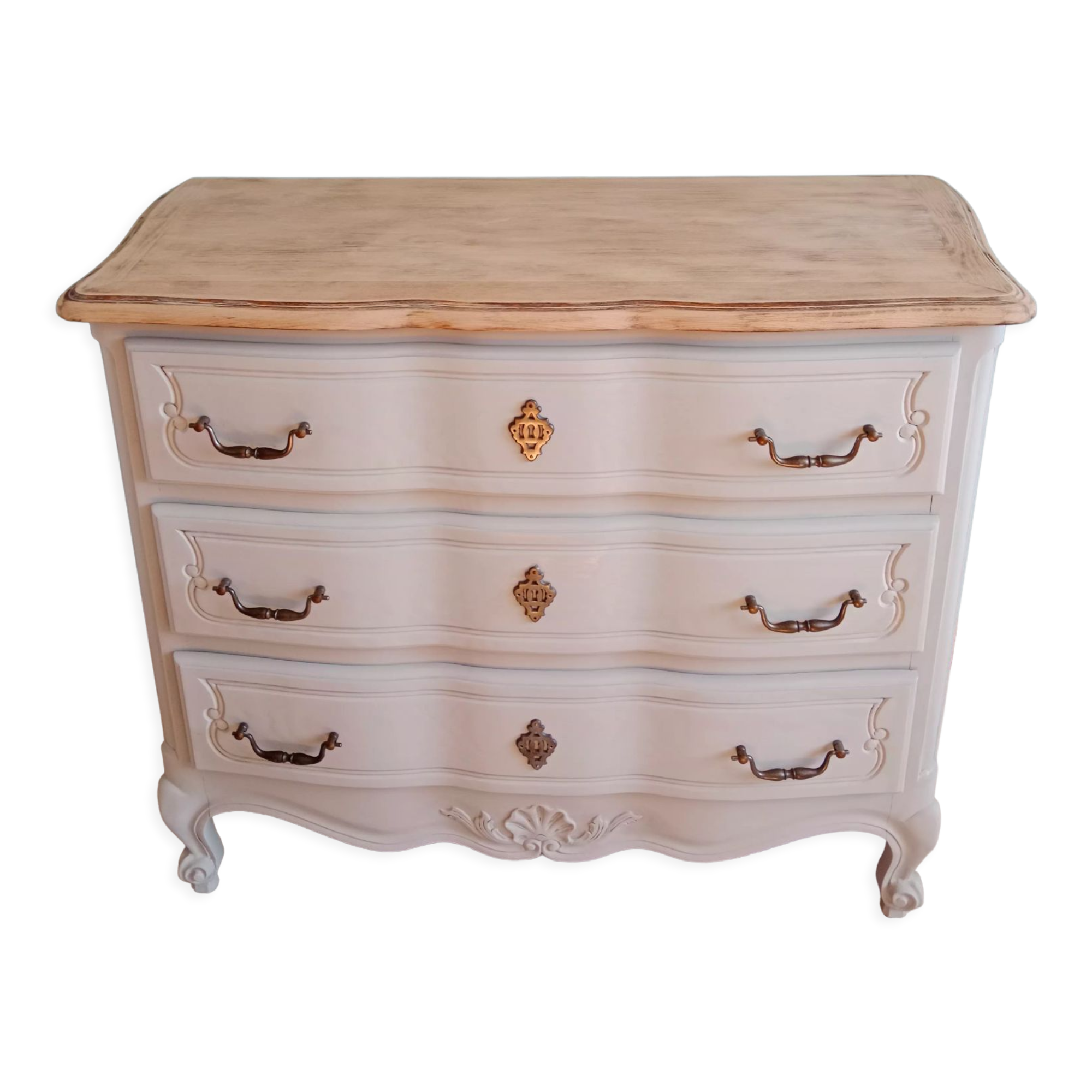 Chest of drawers crossbow oak