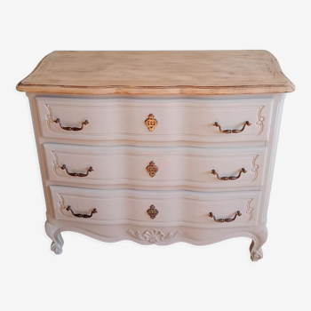 Commode arbalète chêne