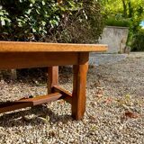 Solid wood coffee table