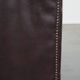 Chesterfield 2.5 seater sofa in dark red cowhide leather