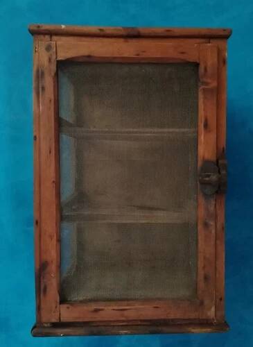 Antique Toscani Showcase in Wood, 19th Century