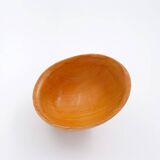 Massimo Iosa Ghini Twergi for Alessi Postmodern Wooden Bowl Memphis Style