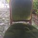 Two empire velvet chairs