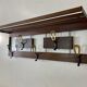 Modernist teak brass - 1950s metal