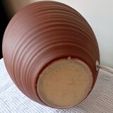 Large terracotta lamp by Lampes d'Albret