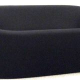 Designer wool sofa