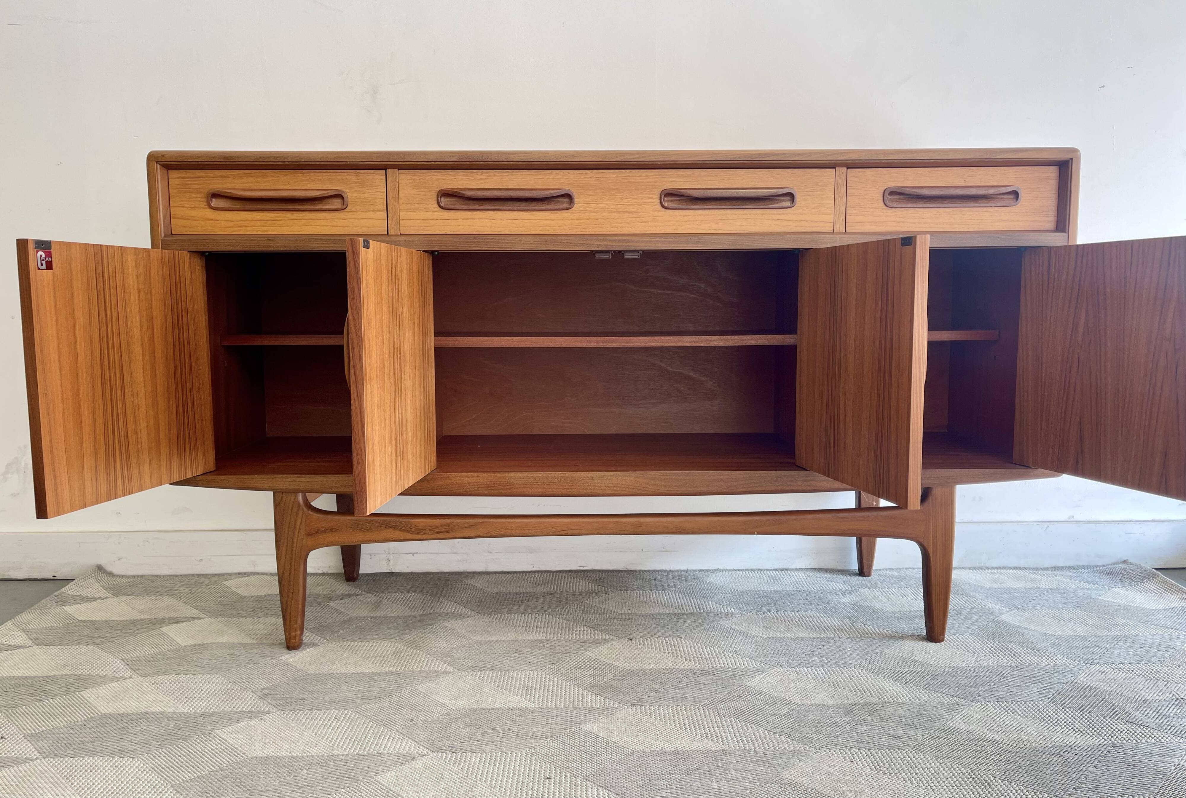 Vintage Teak Fresco G Plan Sideboard