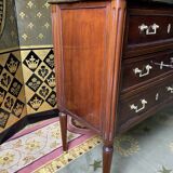 Commode en acajou de style Louis XVI restaurée