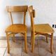 Duo de chaises bistrot années 60