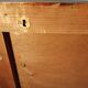 Art Deco wall rack - wood and chrome - vintage