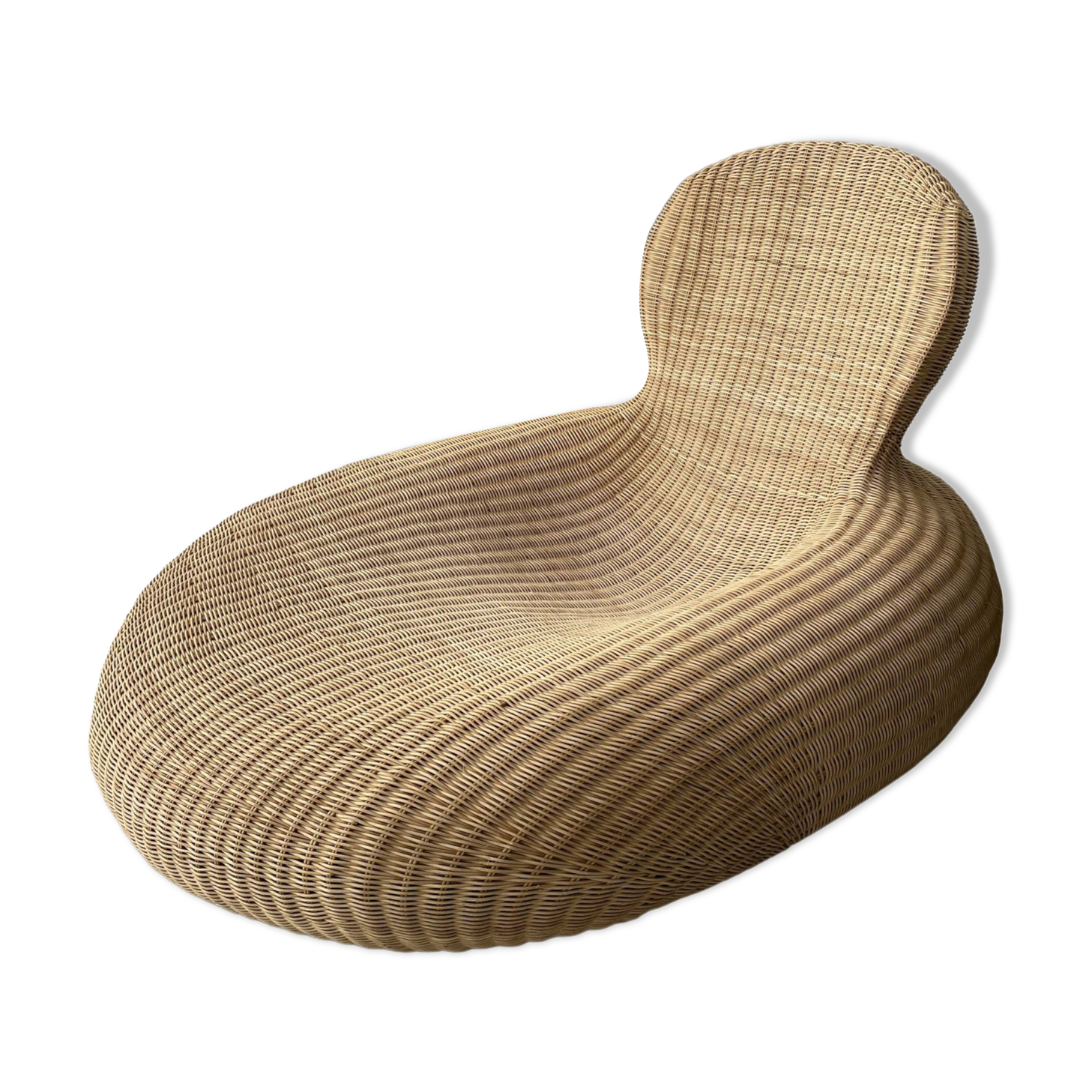 Storvik rattan lounge chair by Carl Ojerstam, 2000s