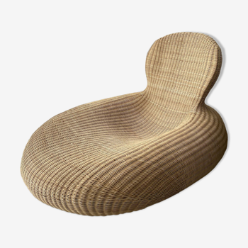 Storvik rattan lounge chair by Carl Ojerstam, 2000s