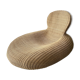 Storvik rattan lounge chair by Carl Ojerstam, 2000s