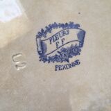 Plat de service tres ancien en terre de fer